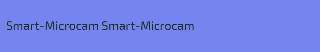 Smart-Microcam Smart-Microcam